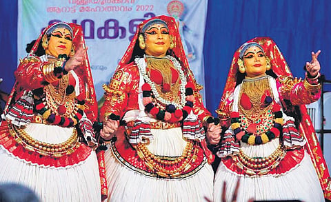 Image of Kathakali performers used for representational purposes only