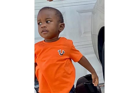 This photo provided by the St. Petersburg, Fla., Police Department shows 2-year-old Taylen Mosley...(Photo | AP)