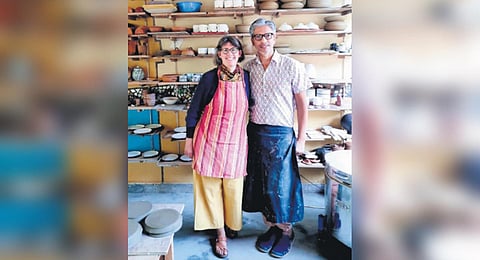 Elodie Alexandre and Reyaz Badaruddin