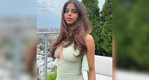 Daughter of Bollywood superstar Shah Rukh Khan, Suhana Khan. (Photo | Suhana Khan Instagram)
