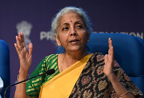 A file photo of Union Finance minister Nirmala Sitharaman. (Photo | Shekhar Yadav, EPS)