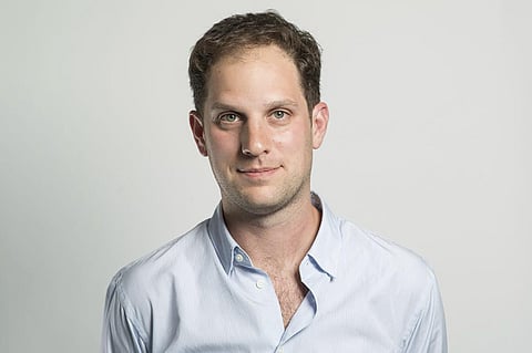 The Wall Street Journal journalist Evan Gershkovich. (Photo | AP) )