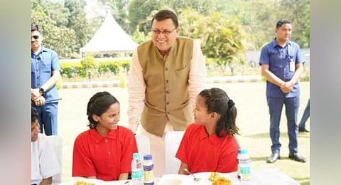 Dehradun Diary: School kids’ day out at CM Dhami’s house