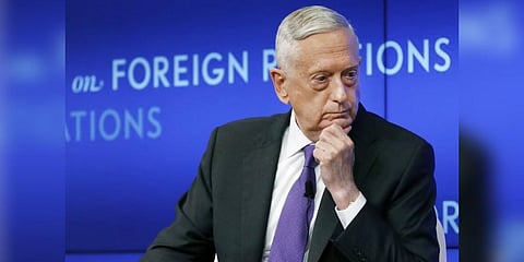 US General(retd) and Former Defence Secretary Jim Mattis. (Photo | AP)