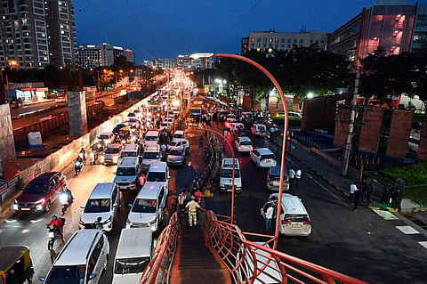 Image used for representational purposes for traffic congestion