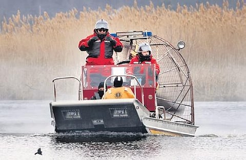 File photo of search operation in St Lawrence River in Akwesasne | AP