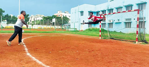Persistence enables young sportsman realise his goal to join national handball team
