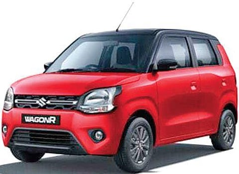 The WagonR . (Photo | Special Arrangement)