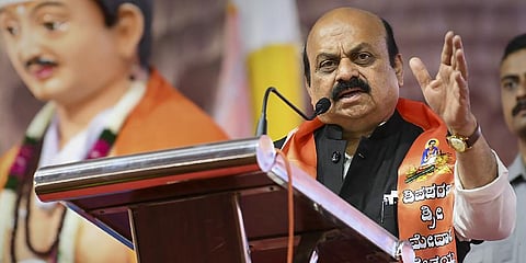 Karnataka Chief Minister Basavaraja Bommai (Photo | PTI)