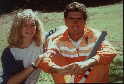 Hester Gordons with Hansie Cronje (Photos | Special arrangement)