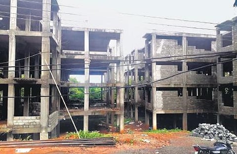 The under-construction Life Mission housing project at Wadakkanchery used for representational purpose only.