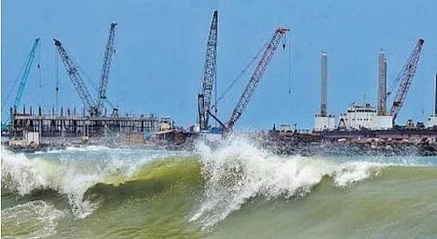 Vizhinjam port.