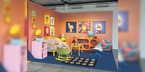 A toy room created Amritpal, a visual artist from Delhi. (Photo | Express)
