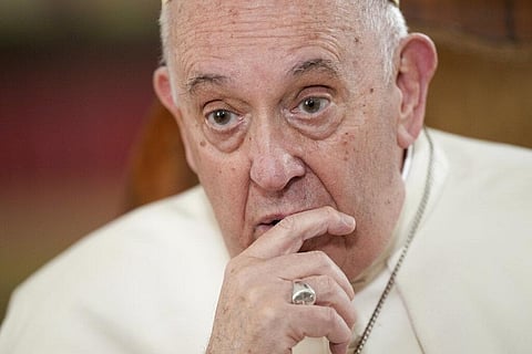 Pope Francis. (Photo | AP)