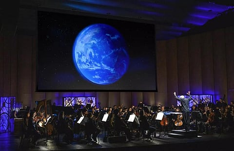 It could be the ultimate blend of art and science -- a new seven-suite 'space symphony' inspired and illustrated by NASA's latest mind-boggling images. (Photo | AFP)