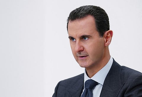FILE - In this photo released on Nov. 9, 2019 by the Syrian official news agency SANA, Syrian President Bashar Assad speaks in Damascus, Syria. (Photo | AP)