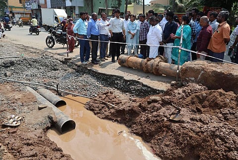According to sources, Edayarpalayam Road is one of the vital roads in the city connecting Marudhamalai Main Road with Thadagam-Anaikatti Road