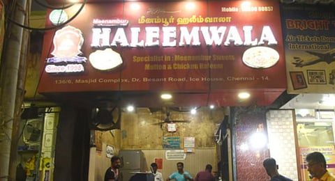 Homely haleem from the streets