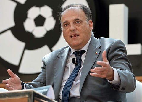 Javier Tebas, president of La Liga.(File | AFP)