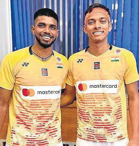 Partners-in-crime: Satwiksairaj Rankireddy (Left) and Chirag Shetty.