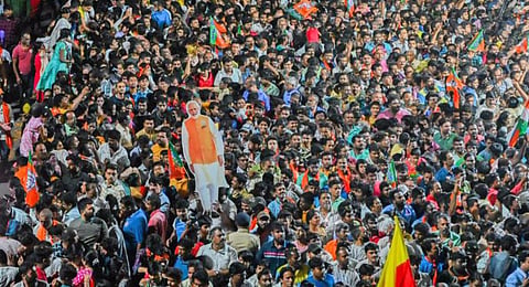 Prime Minister Narendra Modi’s 36-km, 8-hour roadshow, planned for Saturday and Sunday.(File Photo | ANI)