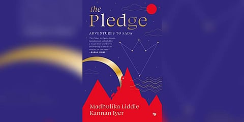 'The Pledge: Adventures to Sada' co-written by Madhulika Liddle and Kannan Iyer