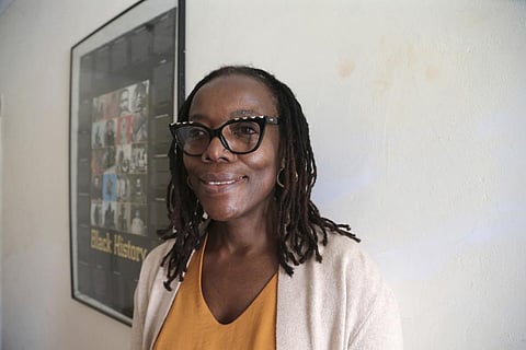 Zimbabwean author Tsitsi Dangarembwa poses for a photograph, at her home in Harare, Tuesday, June 22, 2021. (File Photo | AP)