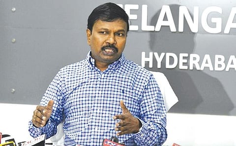 Director of Public Health Dr G Srinivasa Rao. (Photo | Vinay Madapu)