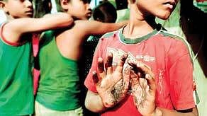 Image of child labourers used for representational purpose.