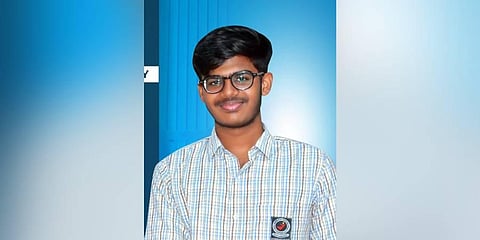 NEET topper from Tamil Nadu Prabanjan J