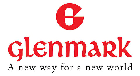 The logo of Glenmark Pharmaceuticals.