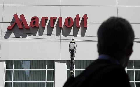 Multinational companies including Amazon, Marriott and Hilton pledged June 19, 2023 to hire more than 13,000 refugees, including Ukrainian women who have fled the war with Russia. (AP)