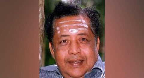 Noted Malayalam movie and theatre actor Poojappura Ravi alias M Raveendran Nair (86).