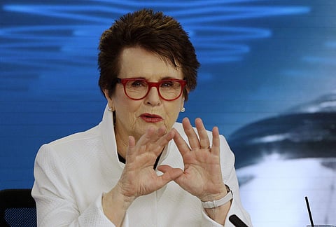 Billie Jean King. (File Photo | AP)