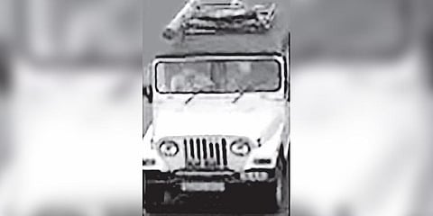 A penalty of Rs 20,000 was slapped for dangerously carrying a pole and other equipment atop the vehicle and Rs 500 slapped on the driver for not wearing a seat belt