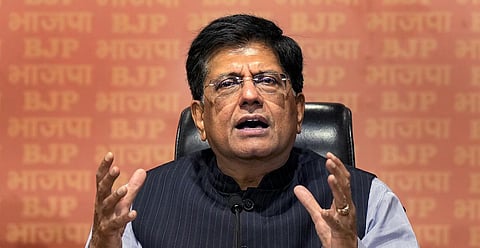FILE - Union Minister of Commerce & Industry and Textiles Piyush Goyal. (Photo | PTI)