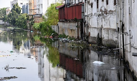 Image of sewage used for representational purposes only