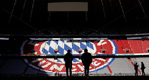 FC Bayern Munich football stadium. (File Photo | AP)