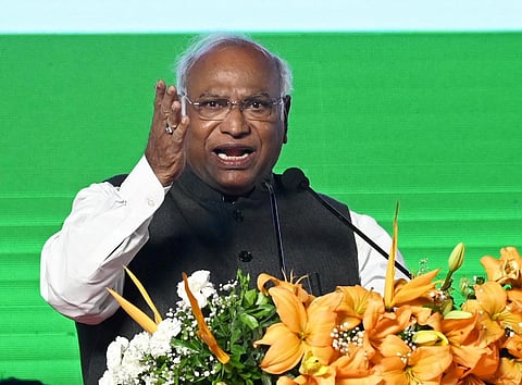 Congress President Mallikarjun Kharge. (File Photo | PTI)