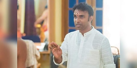 Kalakshetra faculty member Hari Padman (Photo | Special Arrangement)
