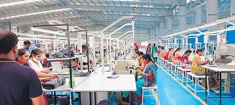 Five-inch cotton briefs are being exported to the US through Mumbai via sea route from Sircilla.