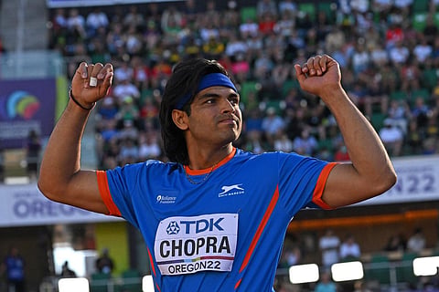 Neeraj Chopra. (File photo| AFP)