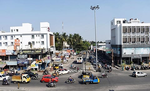 Saibaba Temple Junction in need of traffic plan in Coimbatore