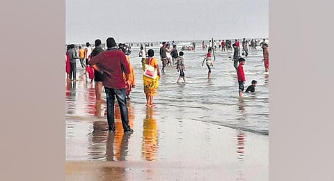 Perupalem Beach. (Photo | Express)