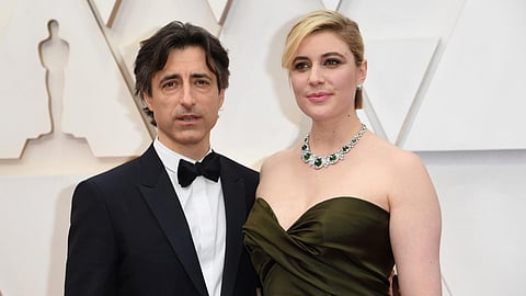 Director couple Greta Gerwig and Noah Baumbach at the Oscars in 2020. (File Photo | AP)