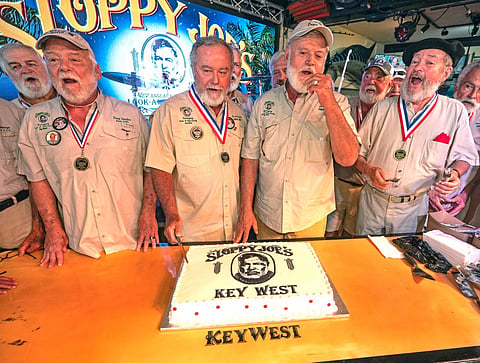 The challenge is a highlight of the island’s Hemingway Days festival that salutes the literary talent. (Photo|AP)