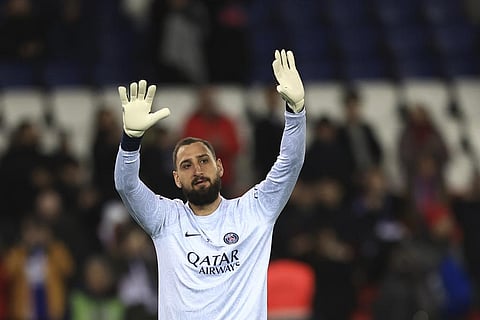 French police are investigating a violent armed robbery that targeted Paris Saint-Germain goalkeeper Gianluigi Donnarumma at his home. (Photo | AP)