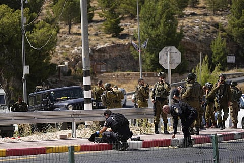 FILE - An image of the Israeli security forces in West Bank, used for representational purposes only. (Photo | AP)