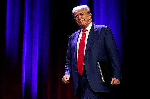 Republican presidential candidate former president Donald Trump. (Photo | AP)