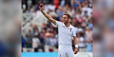 England pacer Stuart Broad (Photo | Twitter)